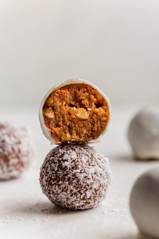 carrot cake energy balls