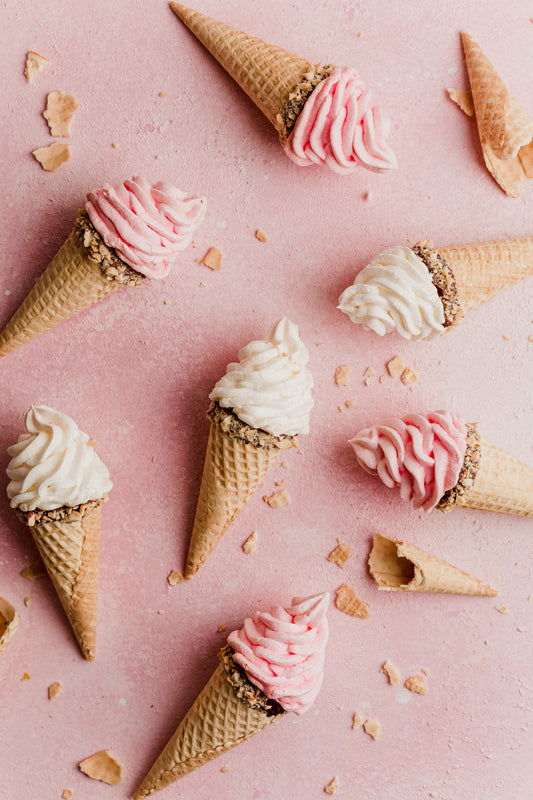 helados de invierno meringue ice cream