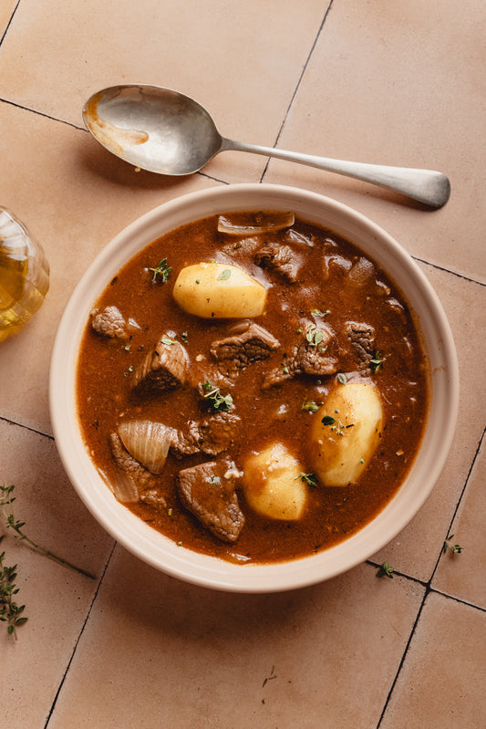 Guiso de carne con papas