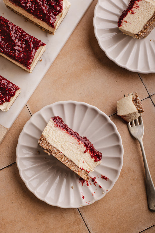 Cheesecake vegano