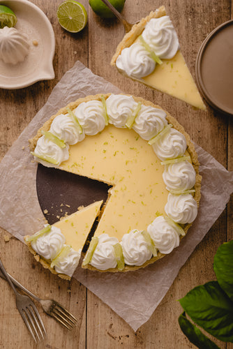 Key lime pie