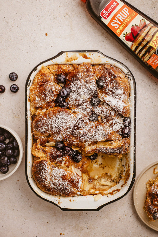 Croissant french toast horneadas