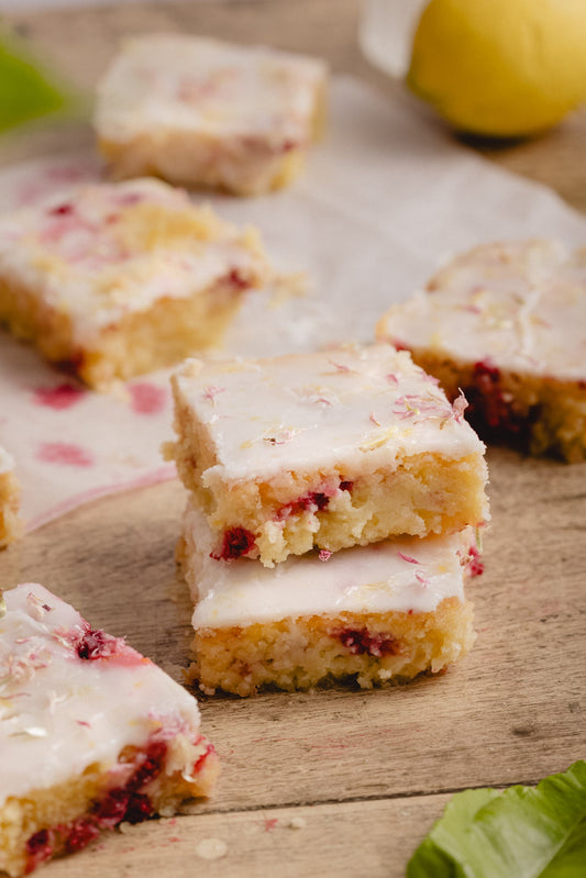 Lemonies con frambuesas