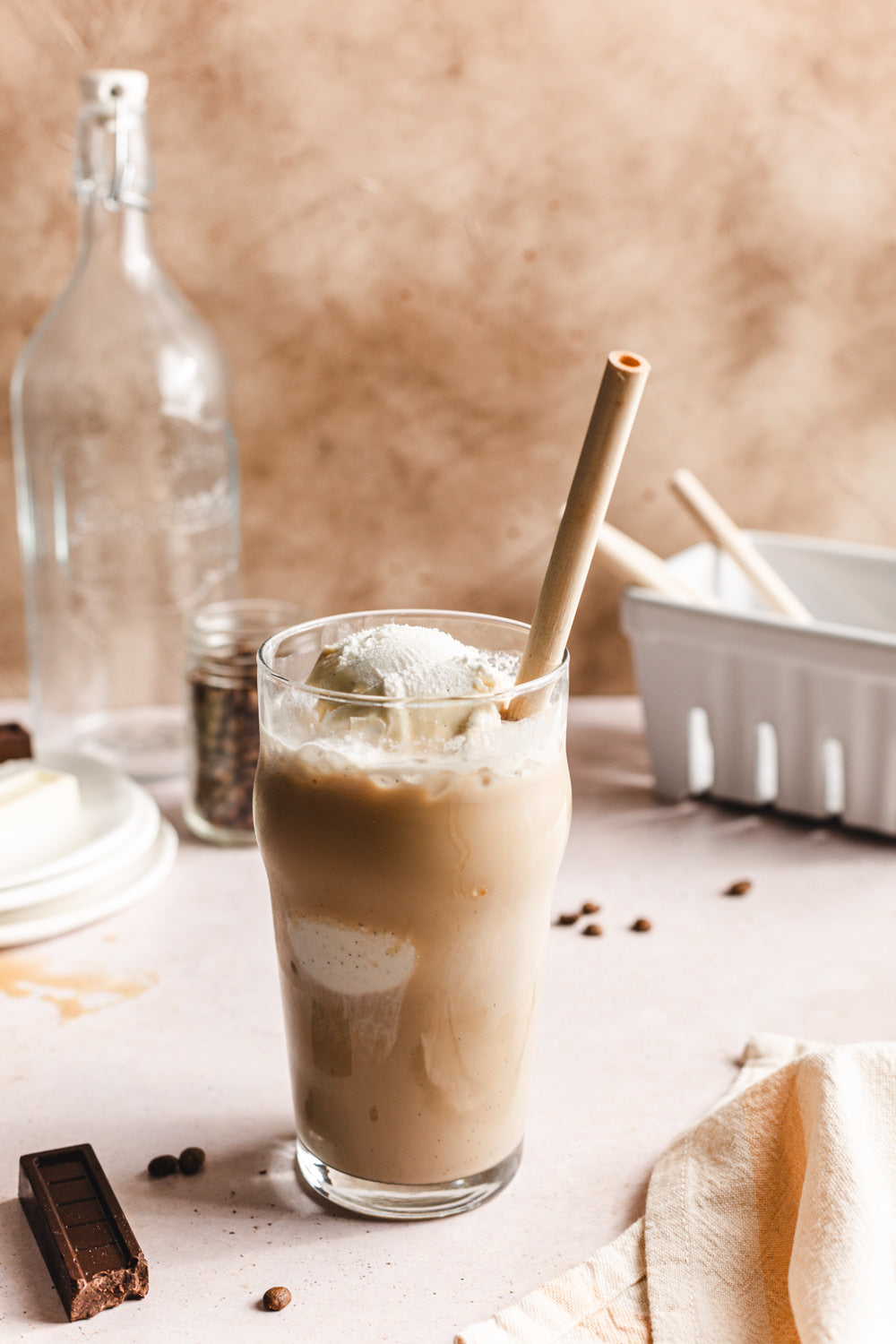 Fondo para fotos - Latte Macchiato