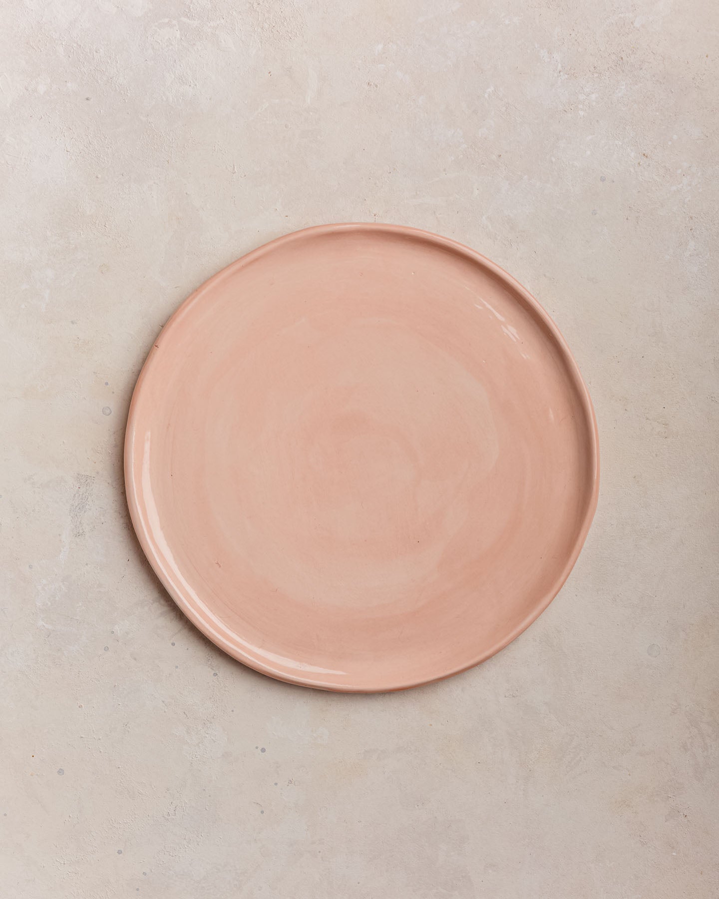 Plato edge coral brillante L
