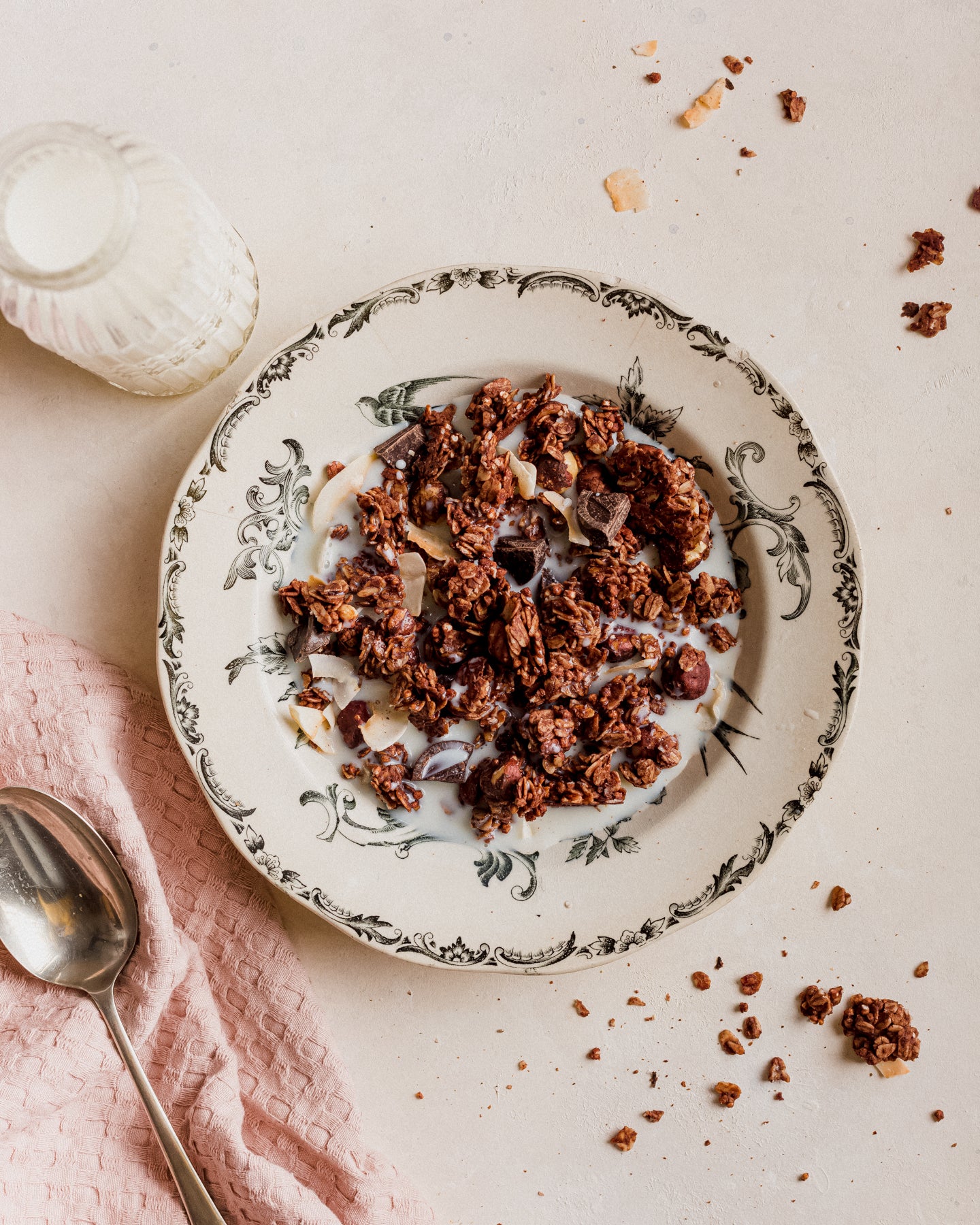 Fondo para fotos - Arroz con leche
