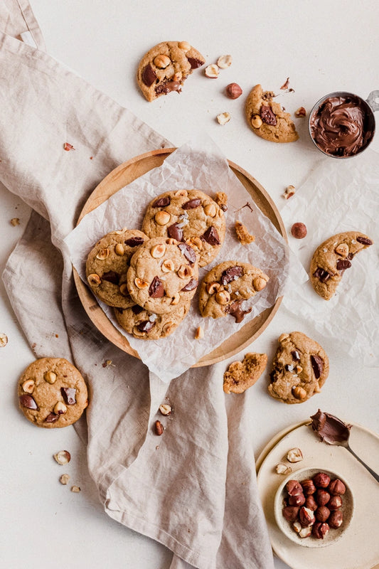 Galletas con centro de nutella