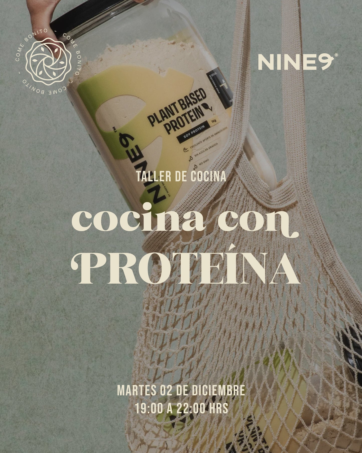 taller cocina con proteína