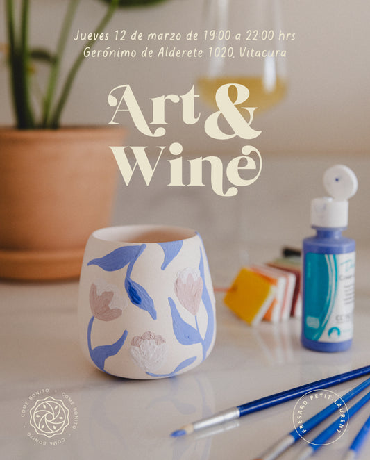 Taller Art & Wine (x1 cupo)