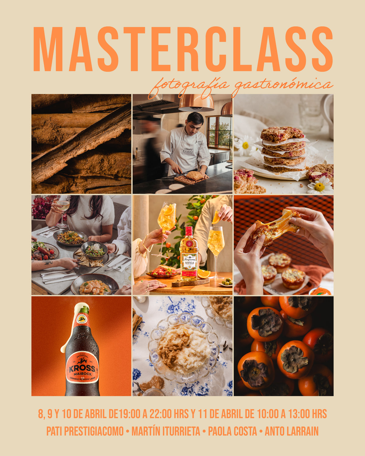 MasterClass Fotografía gastronómica