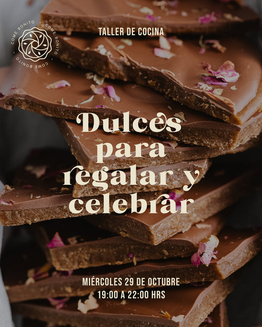 taller de cocina celebrar y regalar